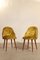 Mustard Yellow Wooden Chairs, 1950, Set of 2, Image 3