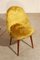 Mustard Yellow Wooden Chairs, 1950, Set of 2 7