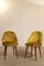 Mustard Yellow Wooden Chairs, 1950, Set of 2, Image 2