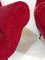Mid-Century Red Armchairs by Gigi Radice for Minotti, Set of 2, Image 12