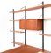 Mid-Century Modern Teak Modular Wall Unit by Poul Cadovius for Cado, 1960s, Set of 15 7