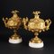Copas francesas de bronce dorado, siglo XIX. Juego de 2, Imagen 1