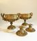 Copas francesas de bronce dorado, siglo XIX. Juego de 2, Imagen 2