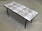 Enameled Ceramic Tile Coffee Table by Fagoterie, France, 1960, Image 3