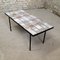 Enameled Ceramic Tile Coffee Table by Fagoterie, France, 1960, Image 2