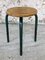 Vintage Industrial Metal Stool, 1960s, Image 12