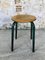 Tabouret Industriel Vintage en Métal, 1960s 1