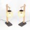 Rope and Bamboo Table Lamps, Set of 2 1