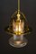 Lámpara colgante austriaca Art Déco, años 20, Imagen 6