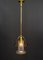 Lámpara colgante austriaca Art Déco, años 20, Imagen 9