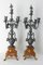 20th Century French Art Nouveau Candelabras, Set of 2, Image 2