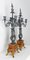 20th Century French Art Nouveau Candelabras, Set of 2, Image 3