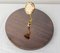 Mid-Century French Walnut & Glass Cheese Board, Image 3
