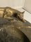 Kleiner Art Deco Bronze Fuchs mit Marmor Schale 2