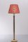 Lámpara de pie holandesa de latón de Herda, años 70, Imagen 1