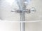 Brushed Aluminum & Bubbles Glass Table Lamp from Temde, 1960s, Image 10