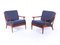 Danish Teak Lounge Chairs by Bramin, 1960s, Set of 2 1