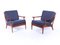 Danish Teak Lounge Chairs by Bramin, 1960s, Set of 2, Image 1