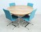 British Dining Table & Chairs by Richard Young for Merrow Associates, 1960s, Set of 5 1