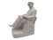 Weiße Keramik Lenin Statue 1