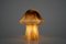 Lampada da tavolo a fungo in vetro opalino, Immagine 2