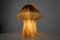 Lampada da tavolo a fungo in vetro opalino, Immagine 11
