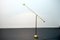 Vintage German Floor Lamp in Gold from Hust, 1970s 3