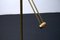 Vintage German Floor Lamp in Gold from Hust, 1970s, Image 9