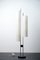 Vintage Swizz Floor Lamp with Glass Fleece Shades, 1960s 1