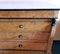 French Louis XVIII Style Chest of Drawers in Walnut with Carrara Marble Top 4