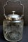 Crystal and Silver-Plated Ice Bucket with Lid from Mappin & Brothers 10