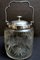 Crystal and Silver-Plated Ice Bucket with Lid from Mappin & Brothers 9