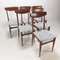 Mid-Century Italian Teak Dining Chairs, 1950s, Set of 6, Image 5