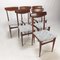 Sedie da pranzo Mid-Century in teak, Italia, anni '50, set di 6, Immagine 5