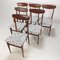 Mid-Century Italian Teak Dining Chairs, 1950s, Set of 6, Image 6