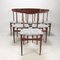 Mid-Century Italian Teak Dining Chairs, 1950s, Set of 6, Image 2