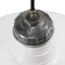 Lampe à Suspension d'Usine Industrielle Vintage en Émail Blanc de Wheeler, Etats-Unis 4