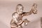 Versilberte Art Deco Bronze von Lady Feeding Deer von D'arte, 1930er 9