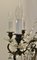 9-flammiger Kristallglas Kronleuchter, Frankreich, 1900er 26