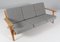 Oak 3-Seat Sofa Model 290 by Hans J. Wegner for Getama, Image 2