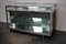 Antique French Oak, Glass & Chrome Shop Counter Cabinet Vitrine, 1920s 9