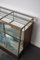 Antique French Oak, Glass & Brass Shop Counter Cabinet or Vitrine, 1920s 13