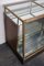 Antique French Oak, Glass & Brass Shop Counter Cabinet or Vitrine, 1920s 18
