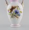 Antique Porcelain Vase with Hand-Painted Butterflies & Flowers from Bing & Grøndahl, Image 5