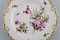 Antique Porcelain Plates with Hand-Painted Flowers from Meissen, Set of 2 3