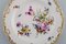 Assiettes Antiques en Porcelaine avec Fleurs Peintes à la Main de Meissen, Set de 2 3
