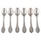 Lily of the Valley Teaspoons in Silver 830 from Georg Jensen, Set of 6 1