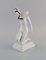 Art Deco Herend Porcelain Figurine Cleopatra with Snake, Mid-20th Century 2