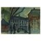 Svend Aage Tauscher, Oil on Canvas, Modernist Urban Scenery 2