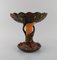 Large Art Nouveau Compote Shaped Like a Tree from Ipsens, Denmark 3